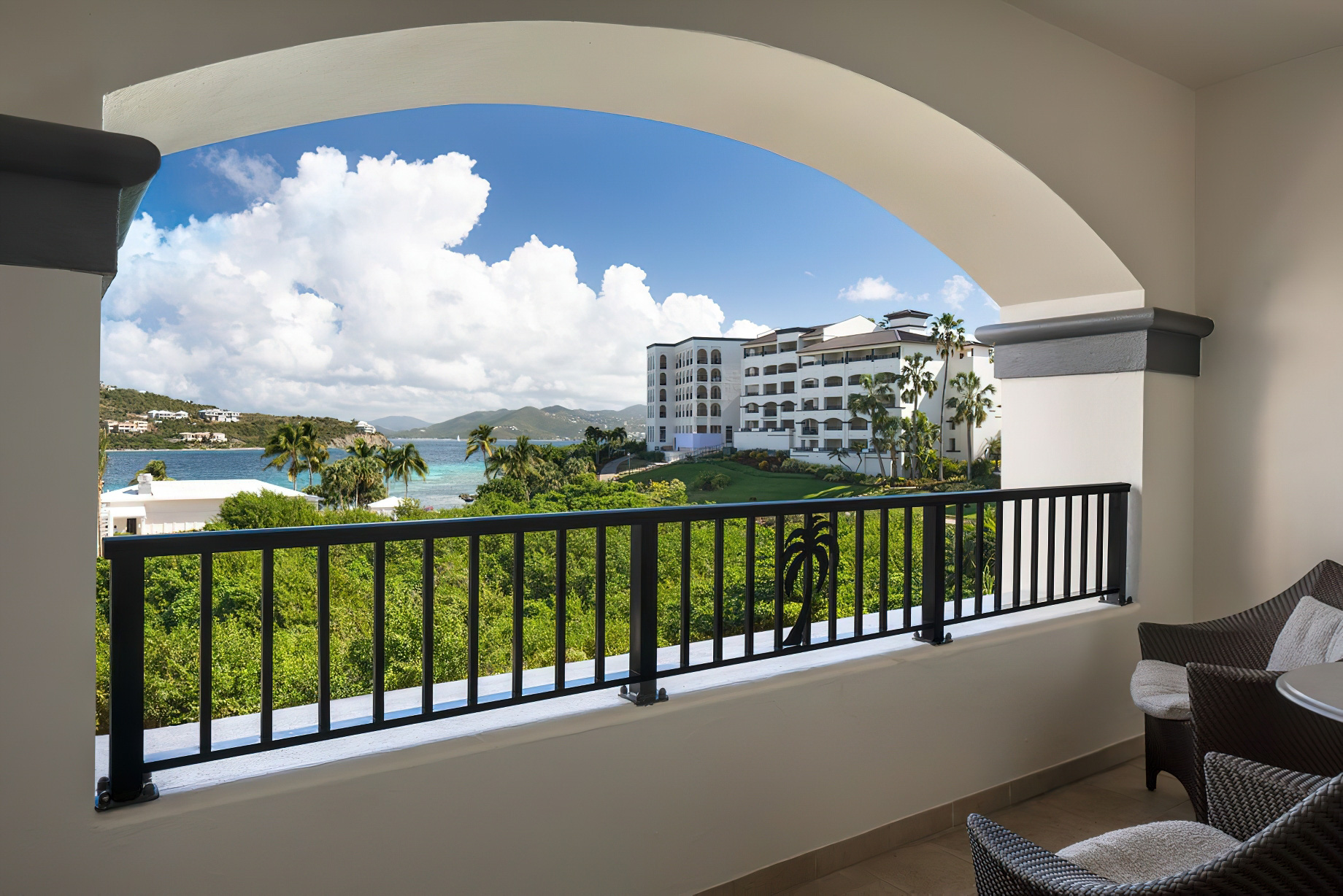 066 – The Ritz-Carlton, St. Thomas Resort – St. Thomas, U.S. Virgin Islands – Executive King Suite Balcony
