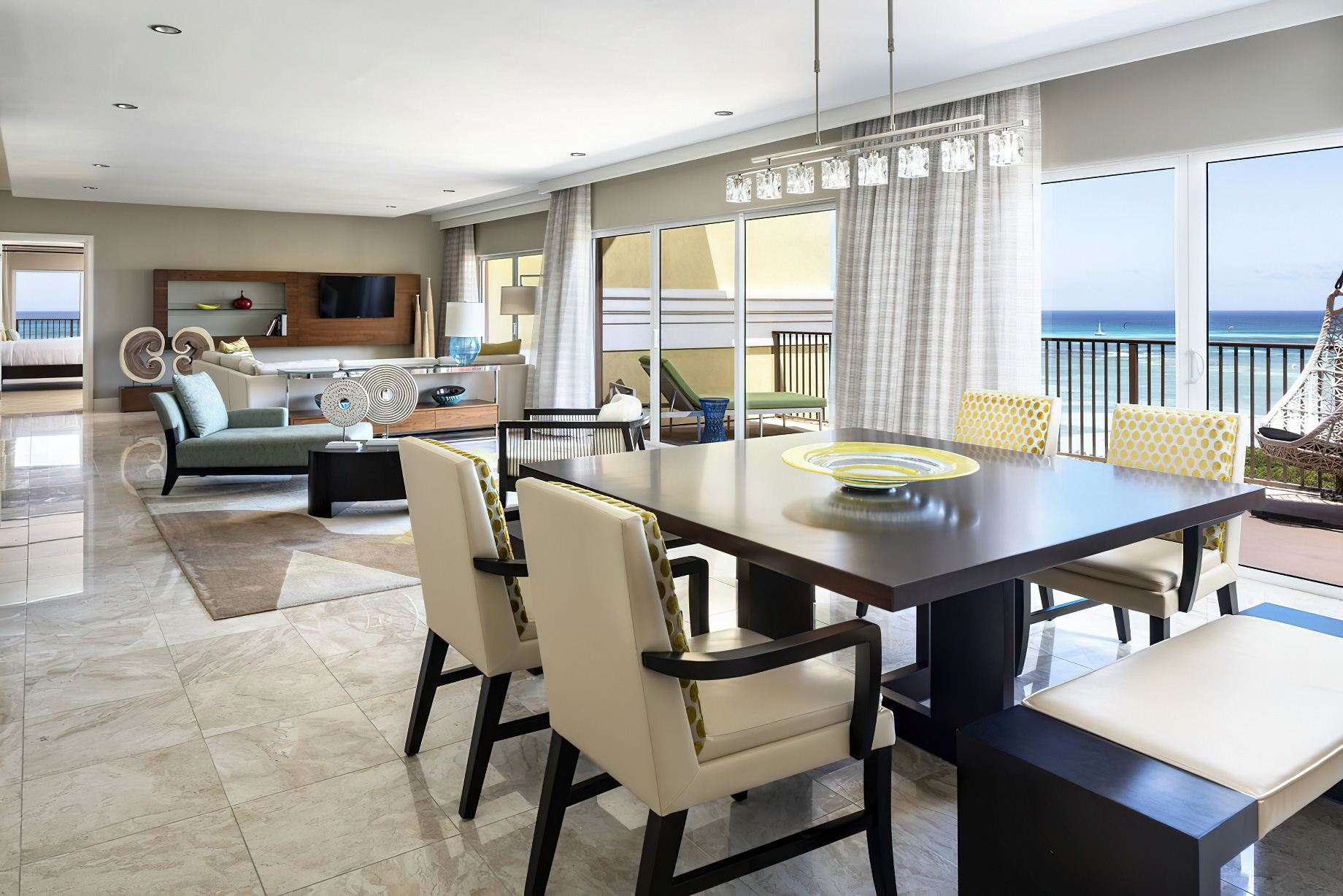 The Ritz-Carlton, Aruba Resort – Palm Beach, Aruba – Ritz-Carlton Suite Living Area