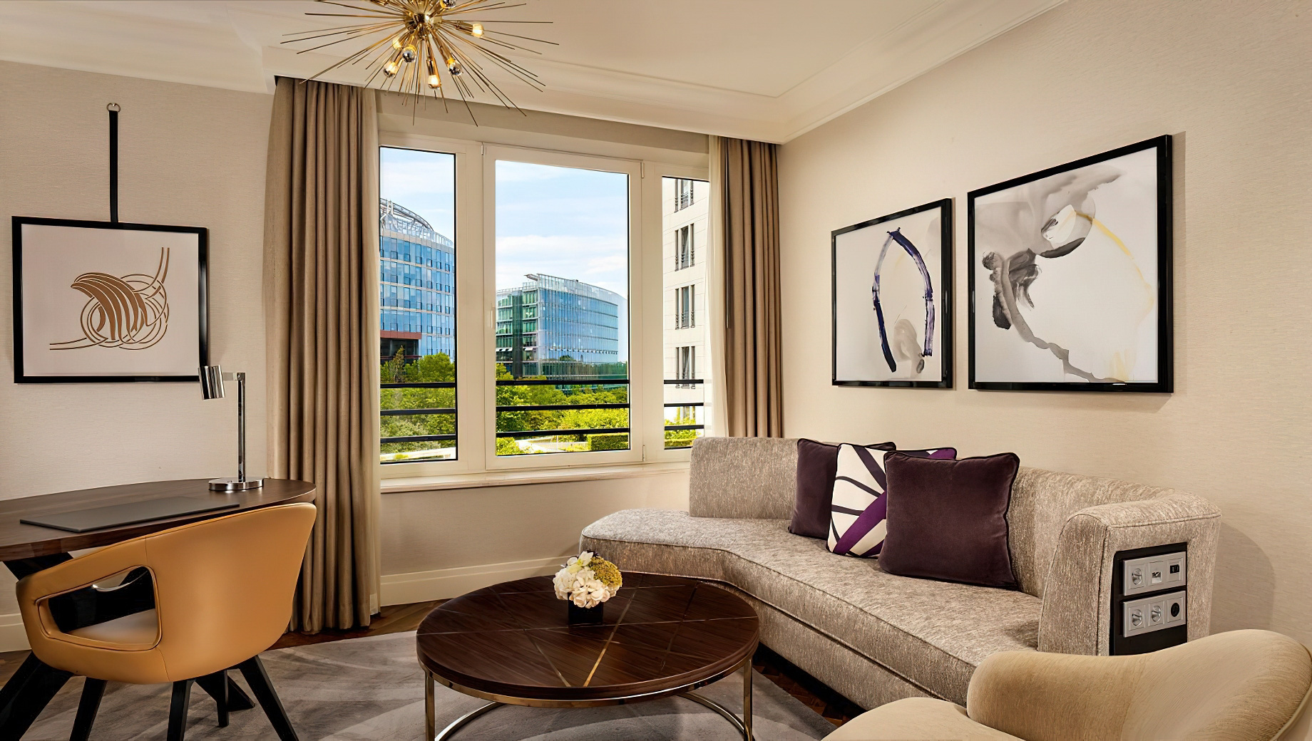 The Ritz-Carlton, Berlin Hotel - Berlin, Germany - Deluxe Suite Seating