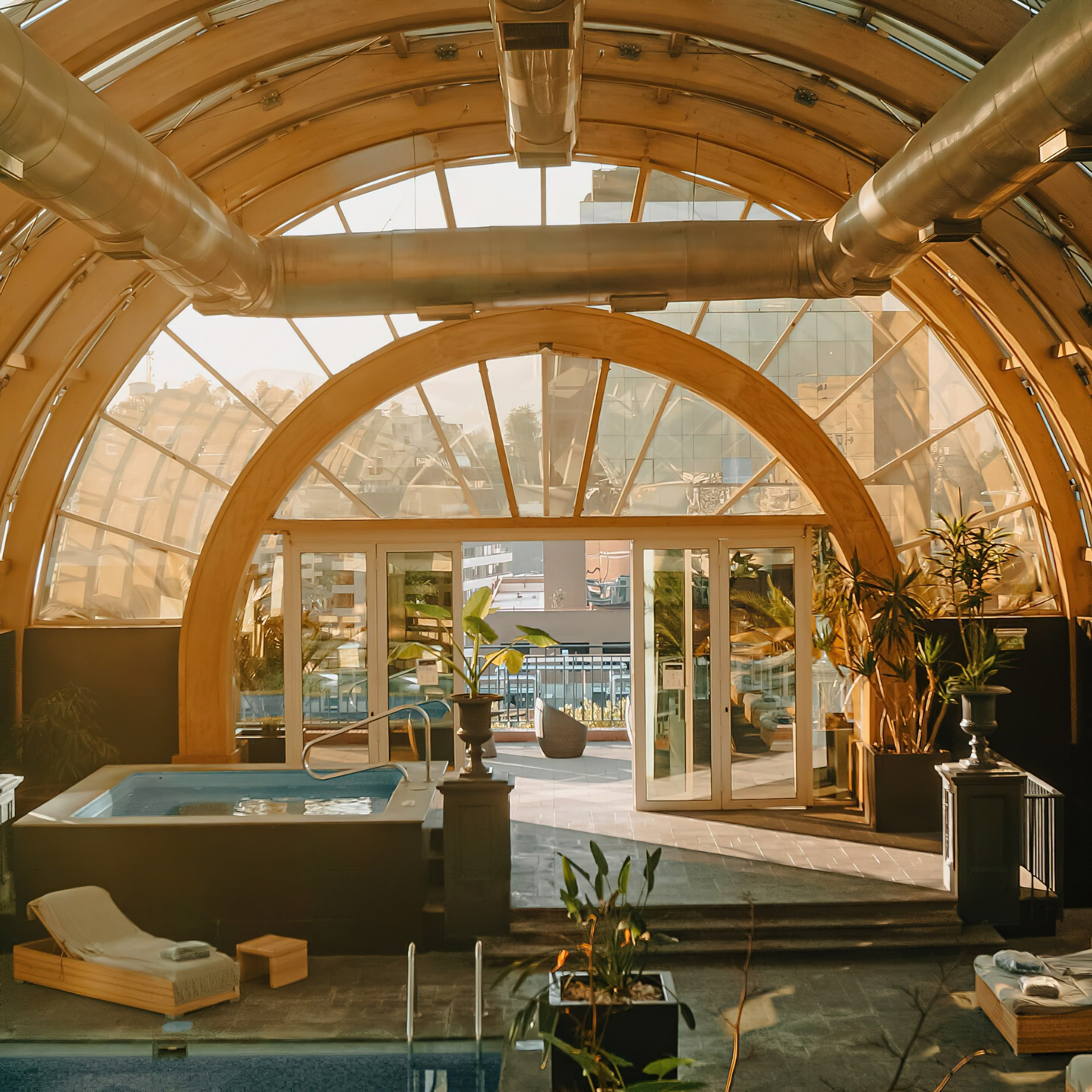 The Ritz-Carlton, Santiago Hotel - Santiago, Chile - Rooftop Spa Pool