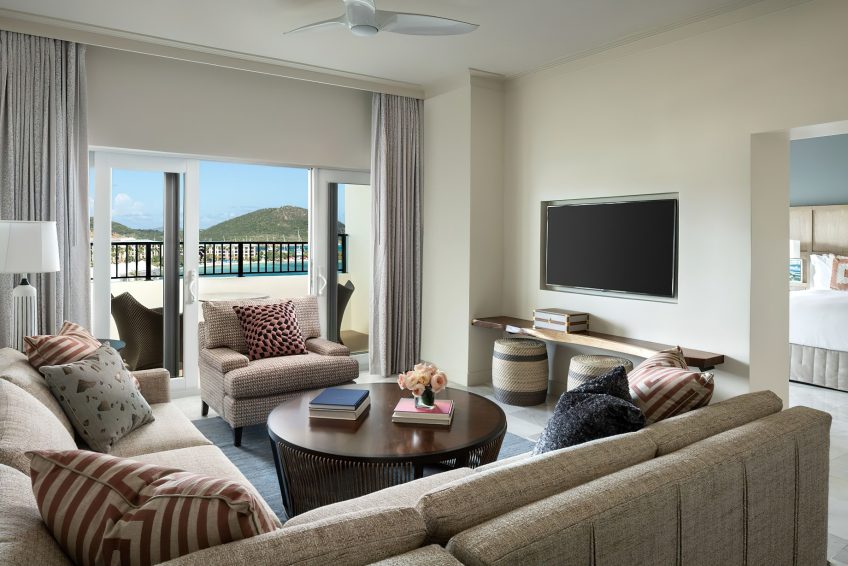 067 - The Ritz-Carlton, St. Thomas Resort - St. Thomas, U.S. Virgin Islands - Executive King Suite Living Room