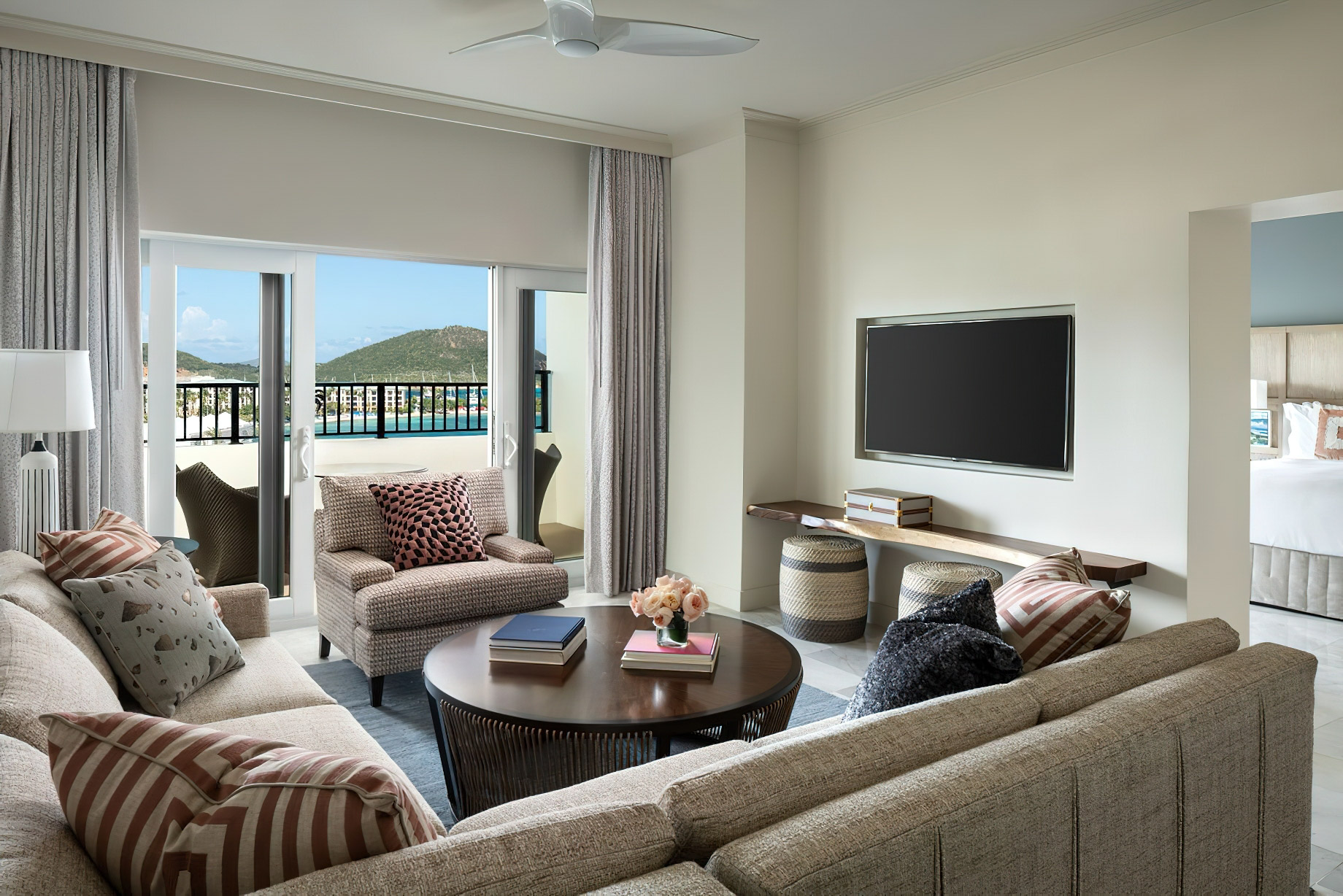 067 – The Ritz-Carlton, St. Thomas Resort – St. Thomas, U.S. Virgin Islands – Executive King Suite Living Room