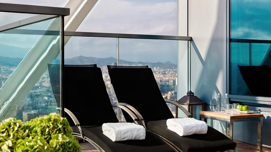 Hotel Arts Barcelona Ritz-Carlton - Barcelona, Spain - The Presidential Penthouse Terrace