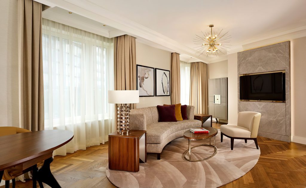 The Ritz-Carlton, Berlin Hotel - Berlin, Germany - Deluxe Junior Suite Interior