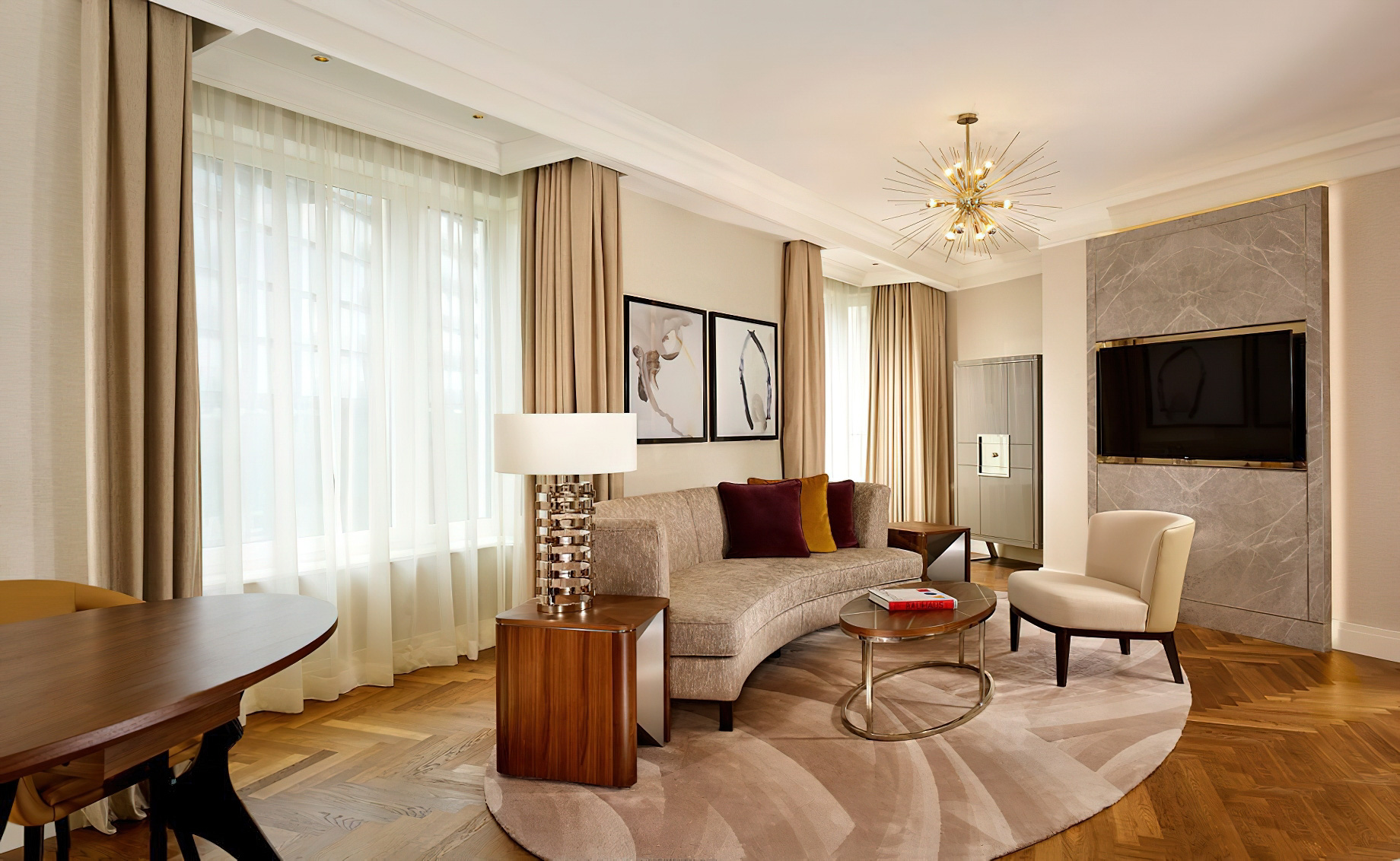 The Ritz-Carlton, Berlin Hotel – Berlin, Germany – Deluxe Junior Suite Interior