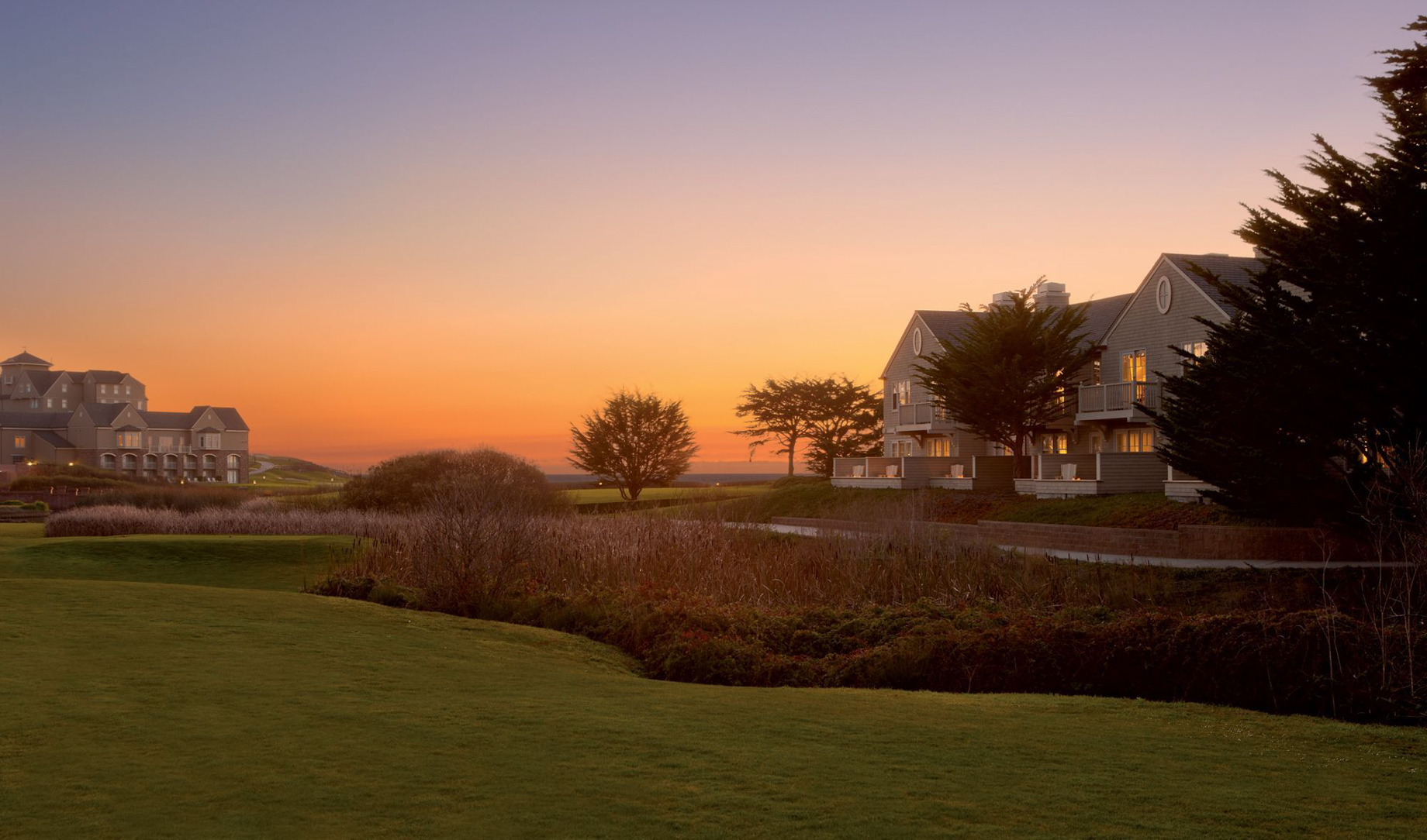 The Ritz-Carlton, Half Moon Bay Resort – Half Moon Bay, CA, USA – Property Sunset View
