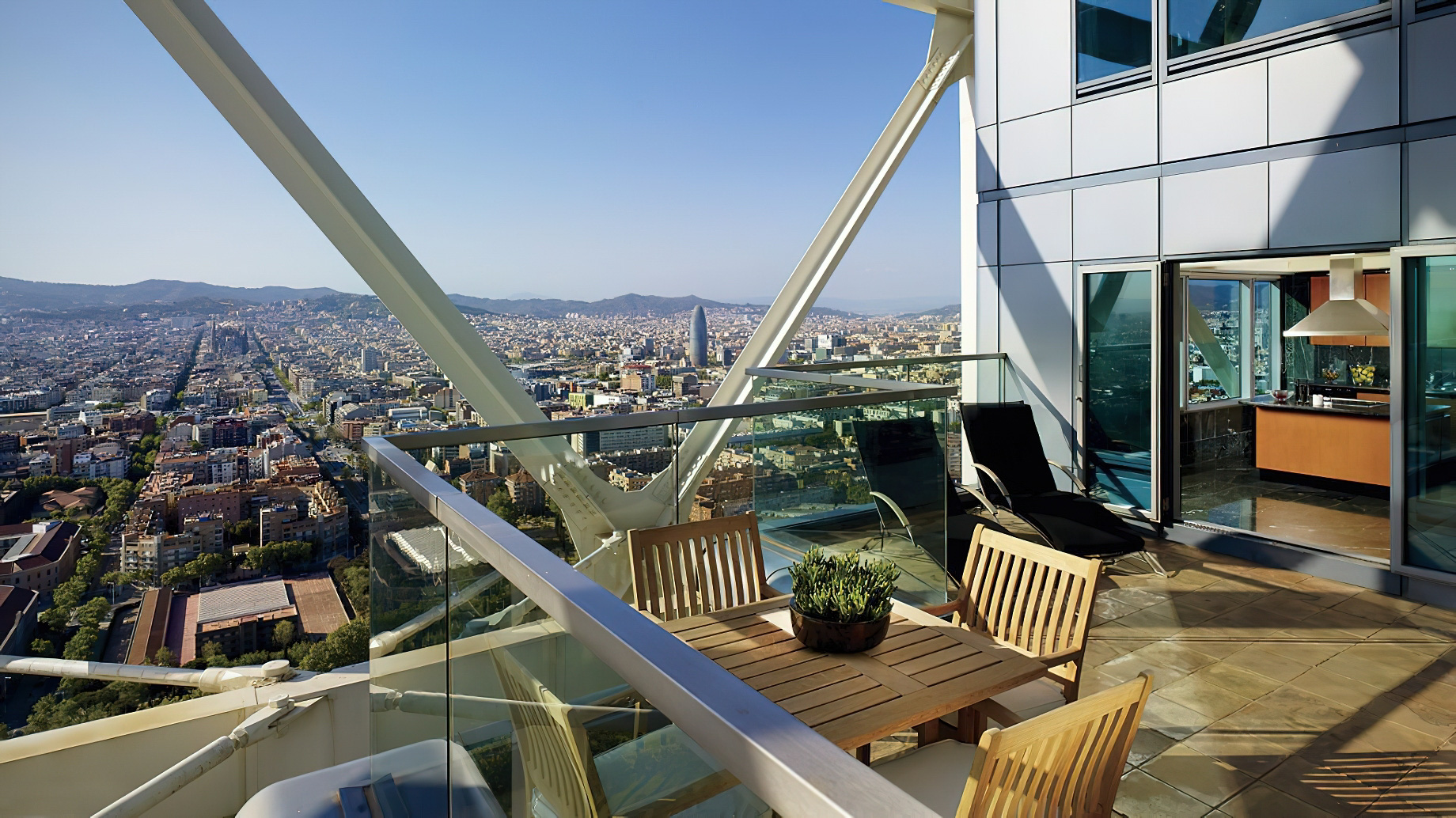 Hotel Arts Barcelona Ritz-Carlton – Barcelona, Spain – The Presidential Penthouse Terrace