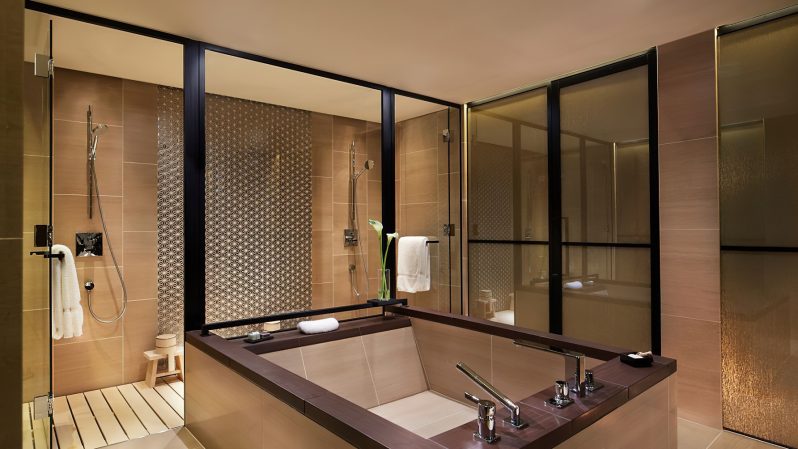 The Ritz-Carlton, Kyoto Hotel - Nakagyo Ward, Kyoto, Japan - The Ritz-Carlton Suite Bathroom