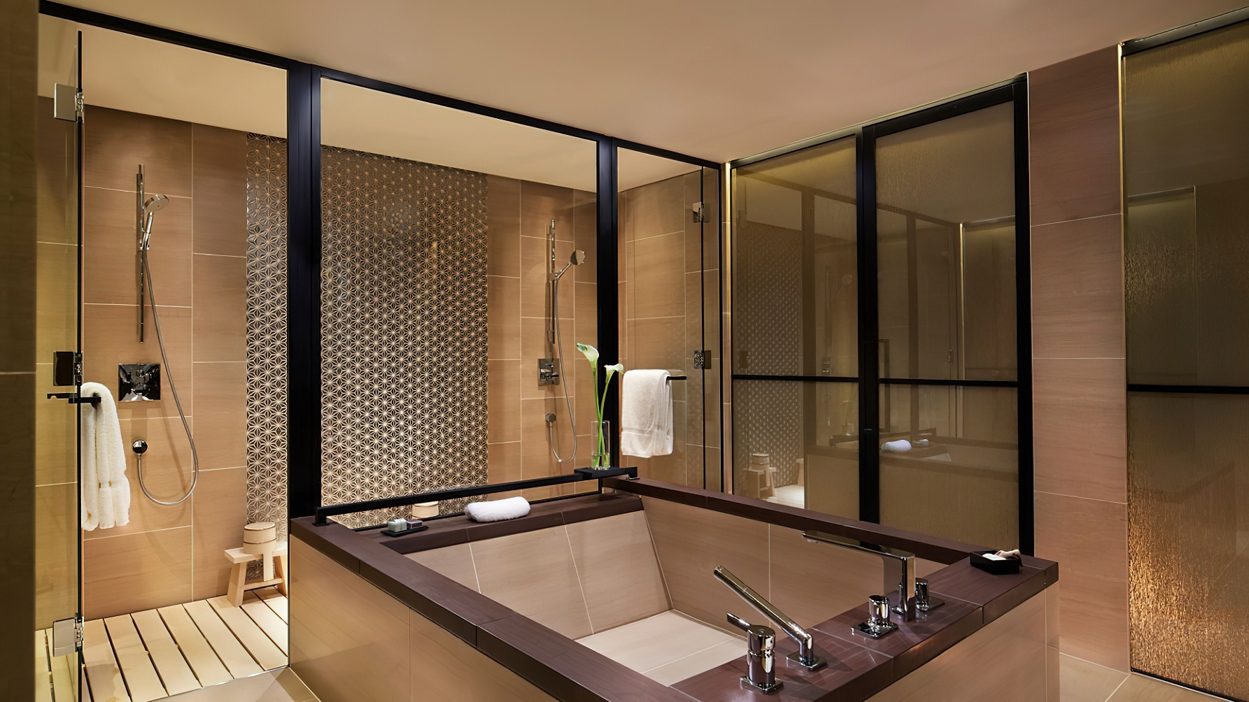 The Ritz-Carlton, Kyoto Hotel – Nakagyo Ward, Kyoto, Japan – The Ritz-Carlton Suite Bathroom