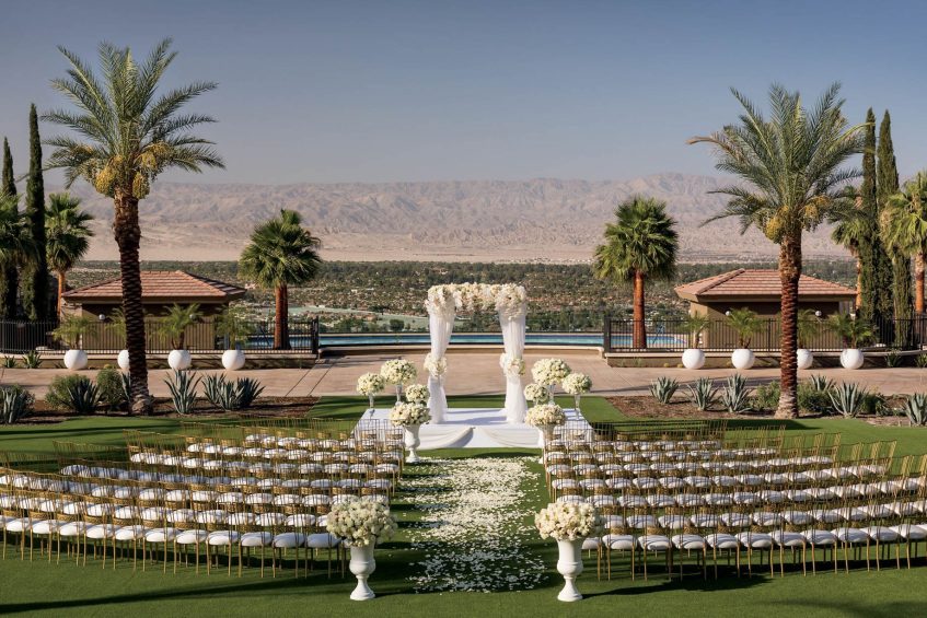 The Ritz-Carlton, Rancho Mirage Resort - Rancho Mirage, CA, USA - Outdoor Wedding