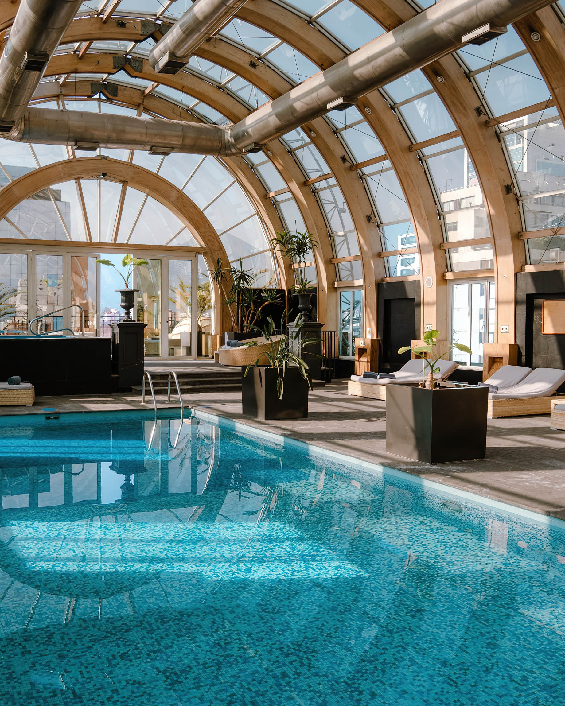 The Ritz-Carlton, Santiago Hotel – Santiago, Chile – Rooftop Spa Pool