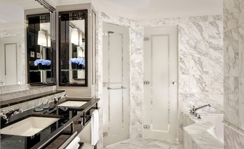 The Ritz-Carlton, Berlin Hotel - Berlin, Germany - Deluxe Junior Suite Bathroom