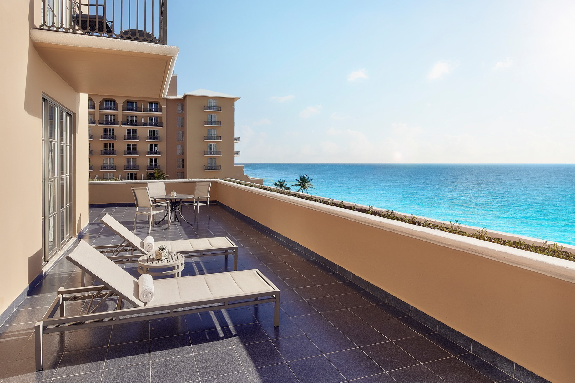 The Ritz-Carlton, Cancun Resort - Cancun, Mexico - Guest Suite Balcony