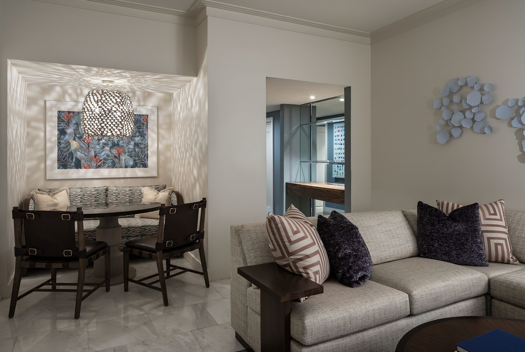 071 – The Ritz-Carlton, St. Thomas Resort – St. Thomas, U.S. Virgin Islands – Executive King Suite Dining Table