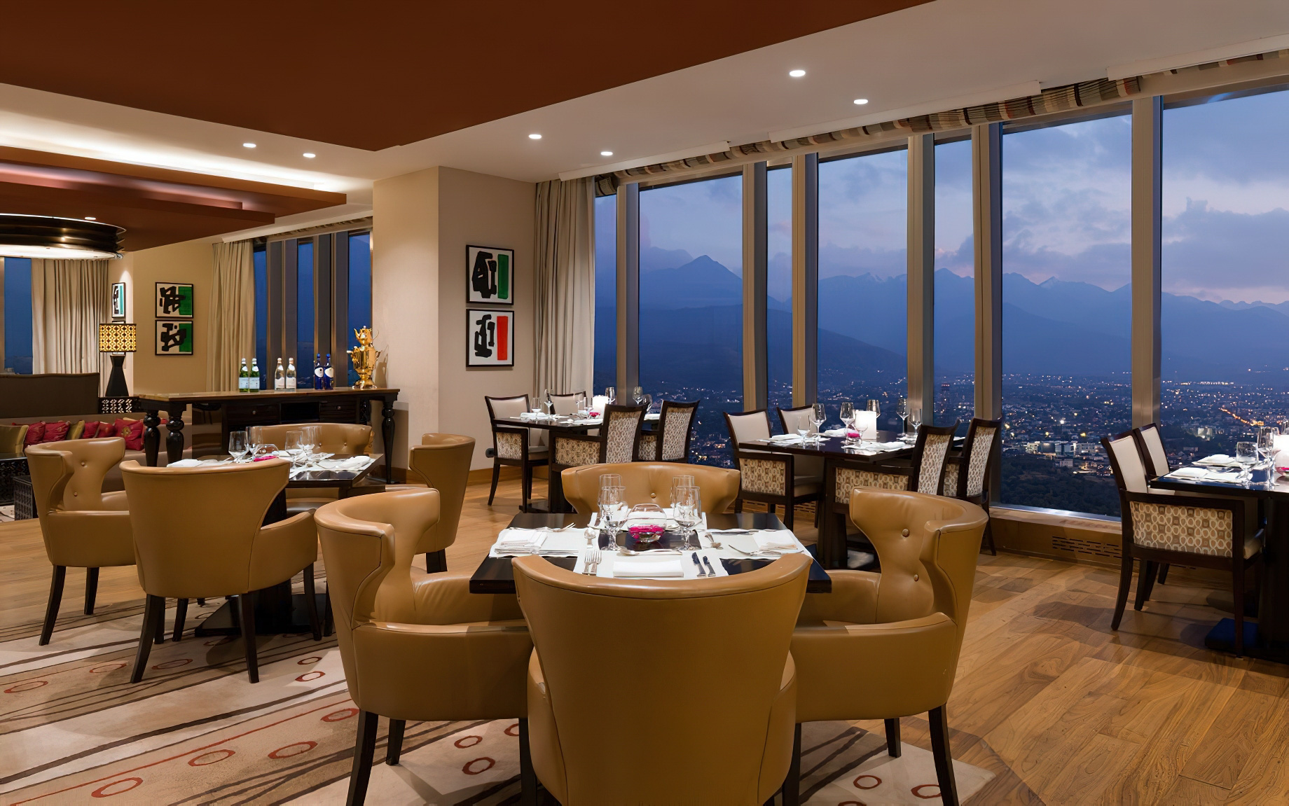 The Ritz-Carlton, Almaty Hotel - Almaty, Kazakhstan - Vista Restaurant Interior