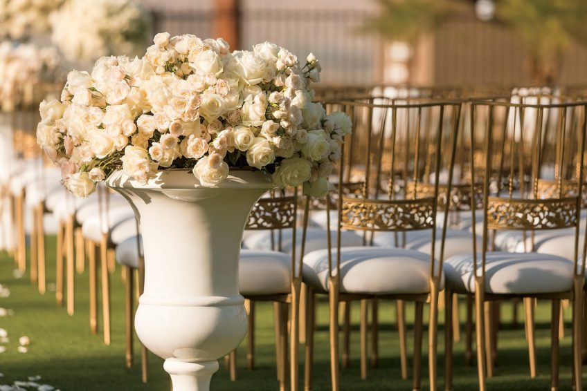 The Ritz-Carlton, Rancho Mirage Resort - Rancho Mirage, CA, USA - Outdoor Wedding