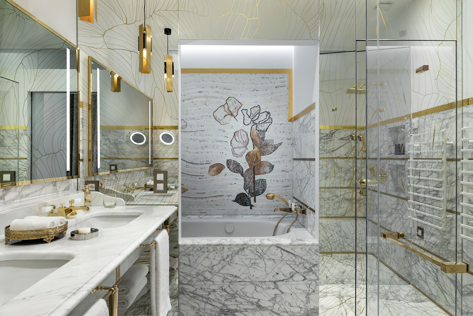 The Ritz-Carlton Hotel de la Paix, Geneva – Geneva, Switzerland – Grace Kelly Suite Bathroom