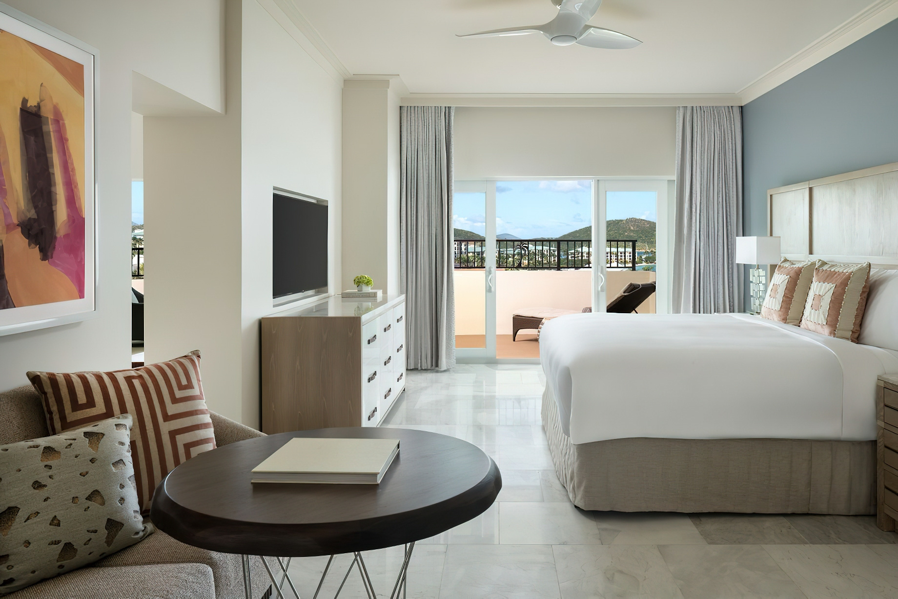 074 – The Ritz-Carlton, St. Thomas Resort – St. Thomas, U.S. Virgin Islands – Executive King Suite Bedroom