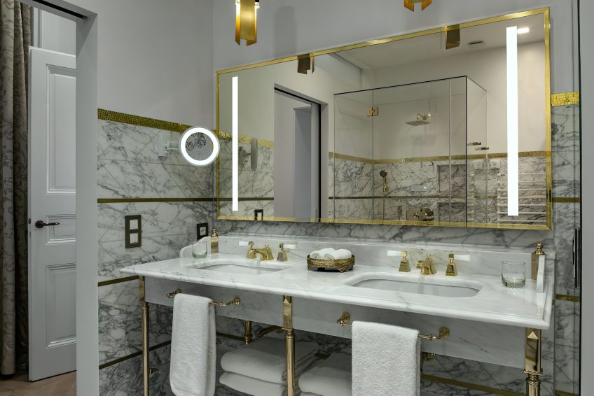 The Ritz-Carlton Hotel de la Paix, Geneva - Geneva, Switzerland - Grace Kelly Suite Bathroom Vanity