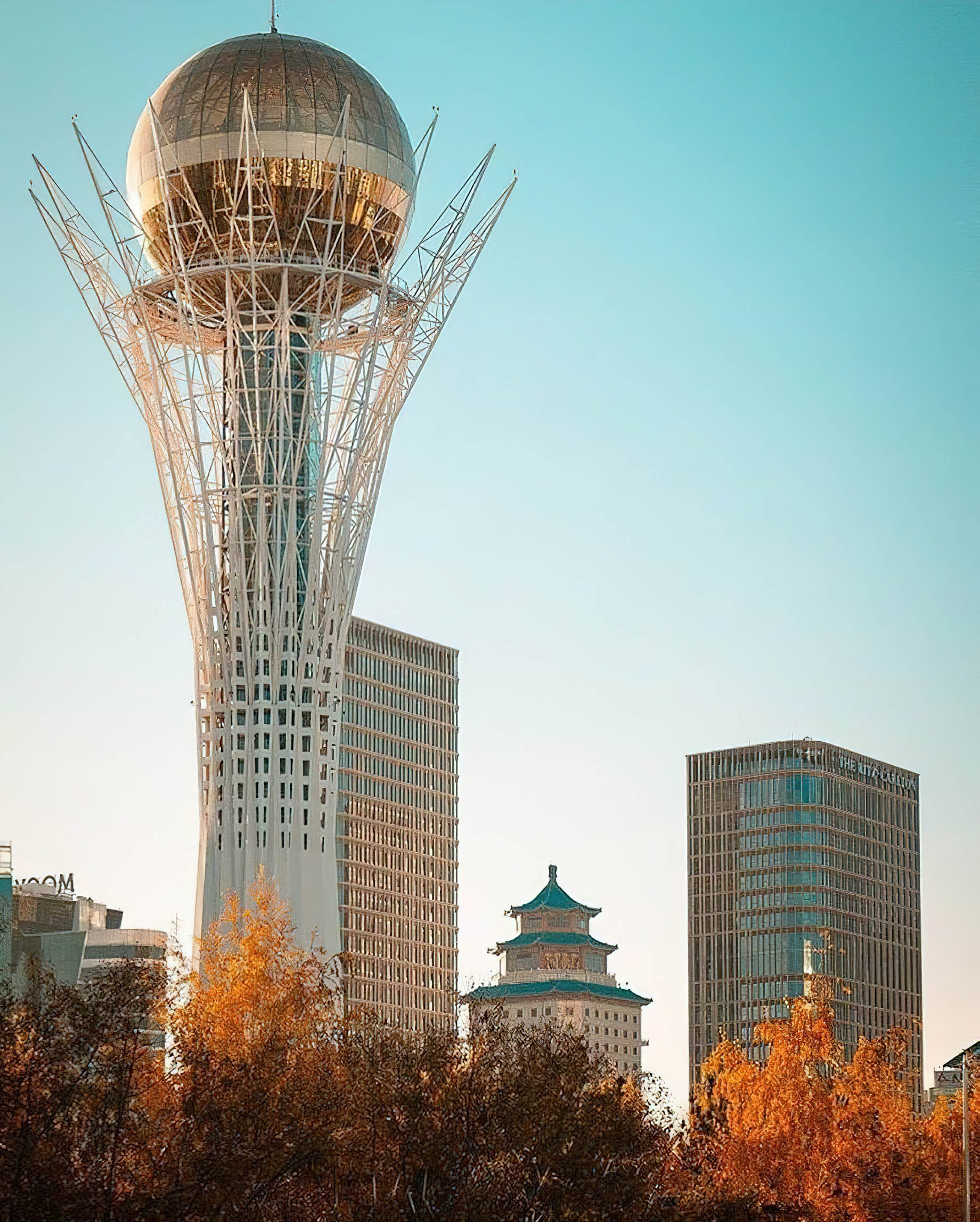 The Ritz-Carlton, Astana Hotel – Nur-Sultan, Kazakhstan – Bayterek Tower