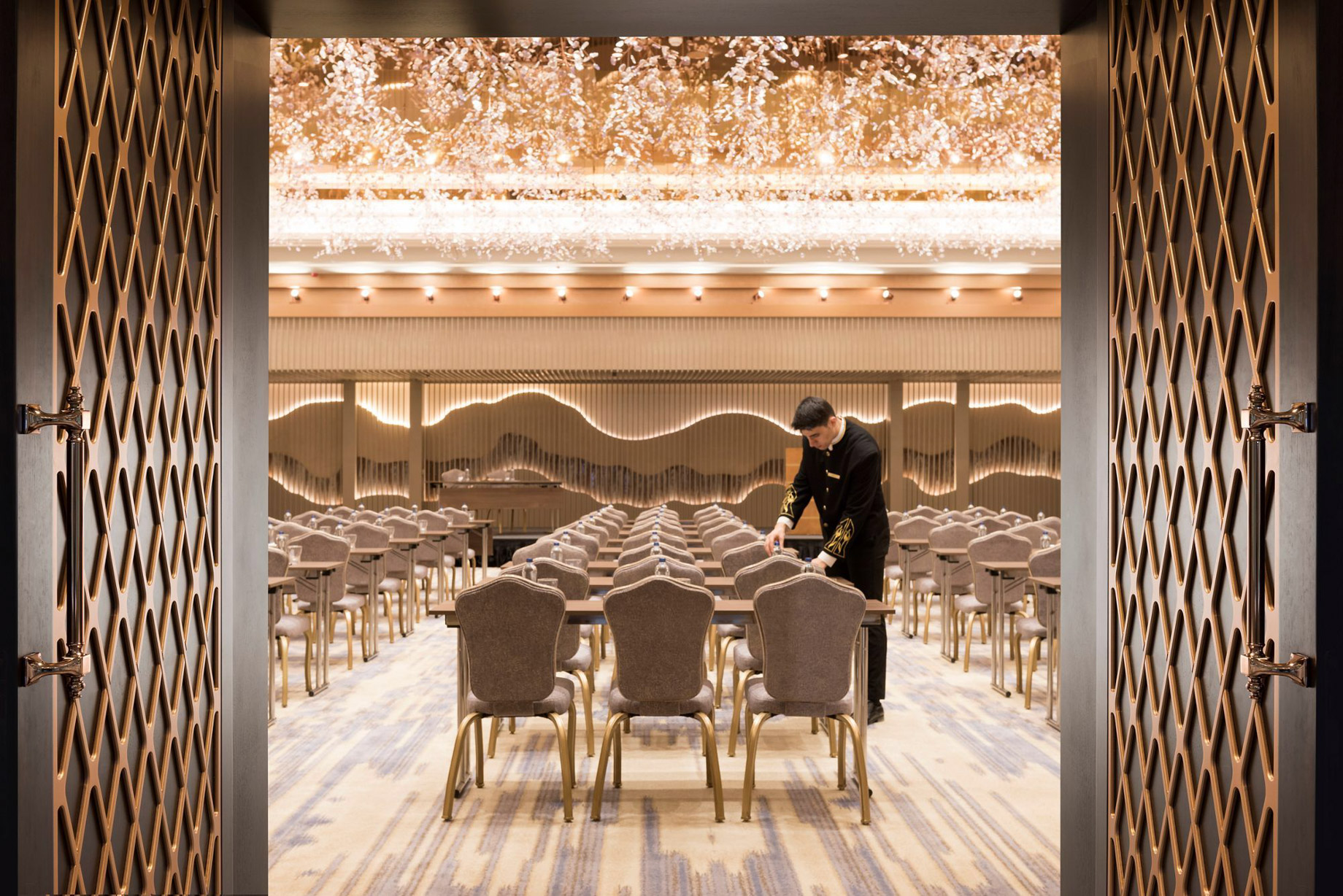 The Ritz-Carlton, Istanbul Hotel - Istanbul, Turkey - Ballroom Entrance