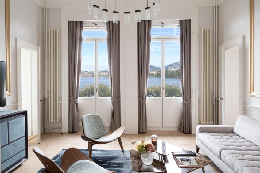 The Ritz-Carlton Hotel de la Paix, Geneva - Geneva, Switzerland - Grace Kelly Suite Living Room