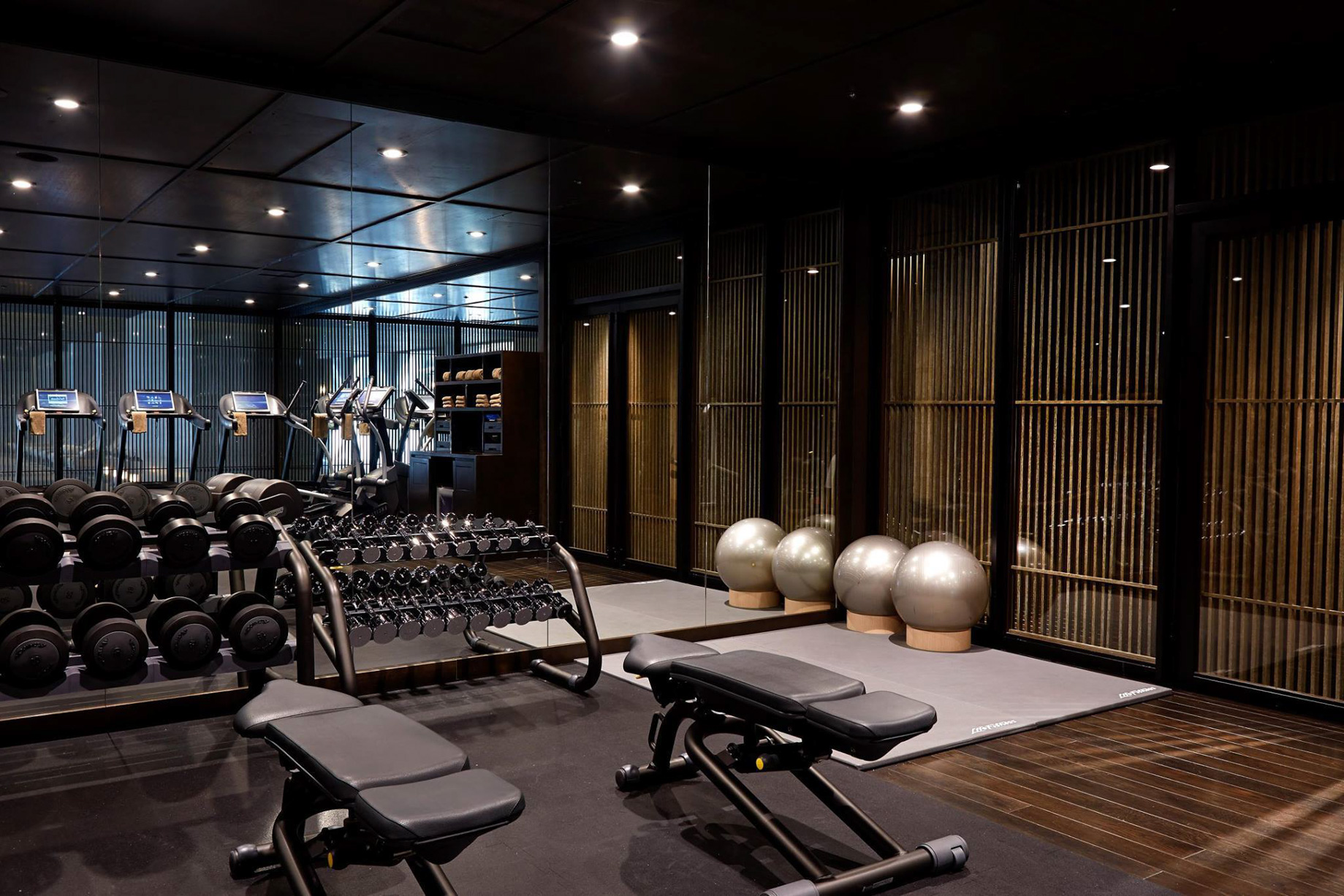 The Ritz-Carlton, Kyoto Hotel – Nakagyo Ward, Kyoto, Japan – Fitness Center