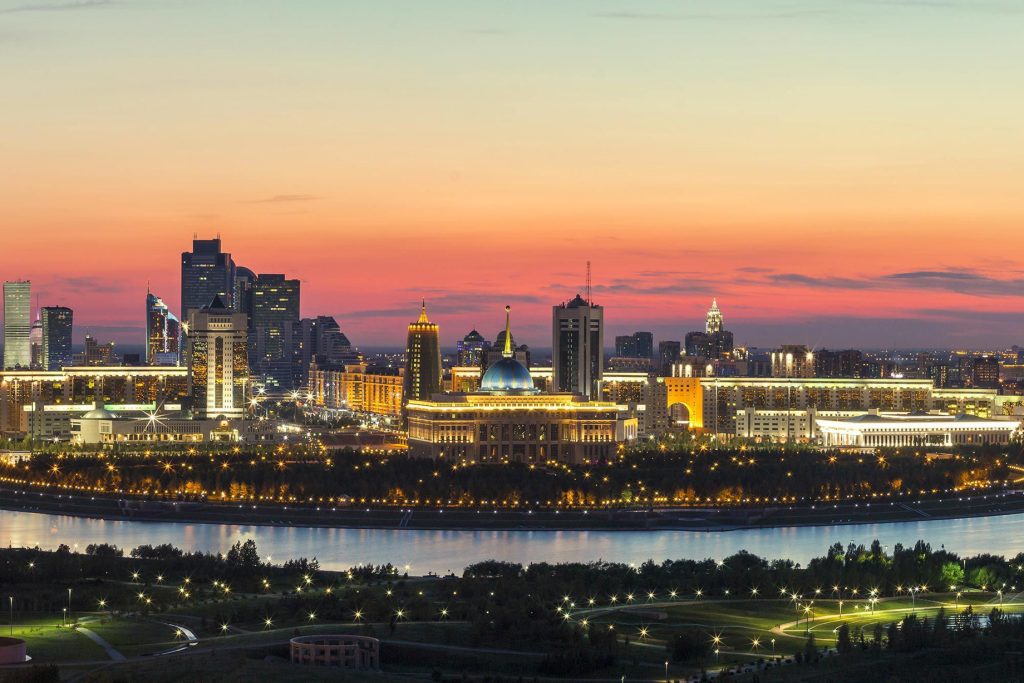 The Ritz-Carlton, Astana Hotel - Nur-Sultan, Kazakhstan - Astana Ak Orda Presidential Palace
