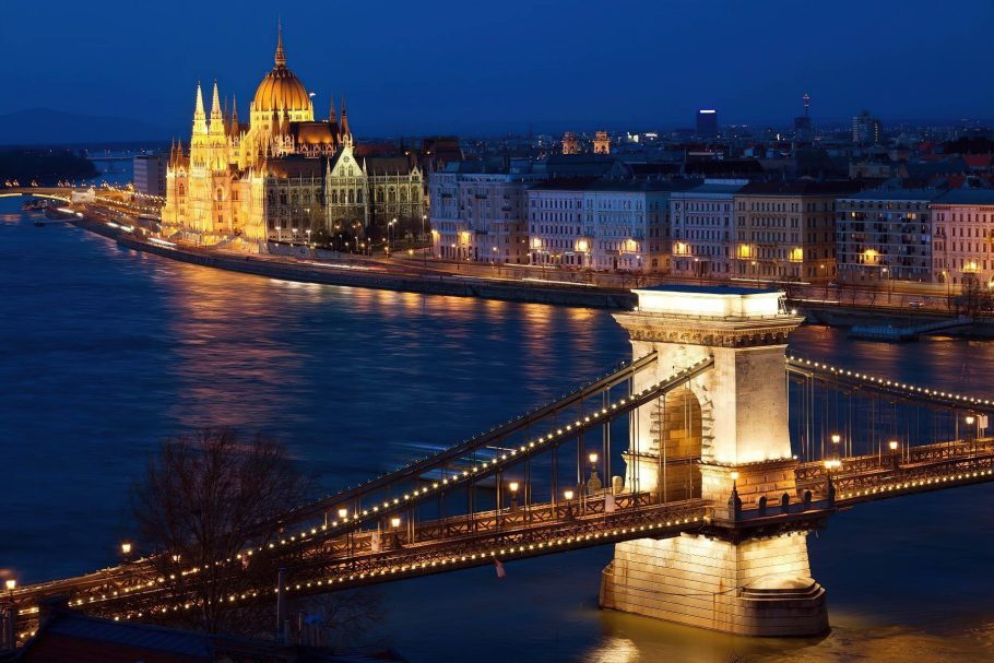 The Ritz-Carlton, Budapest Hotel - Budapest, Hungary - Széchenyi Chain Bridge