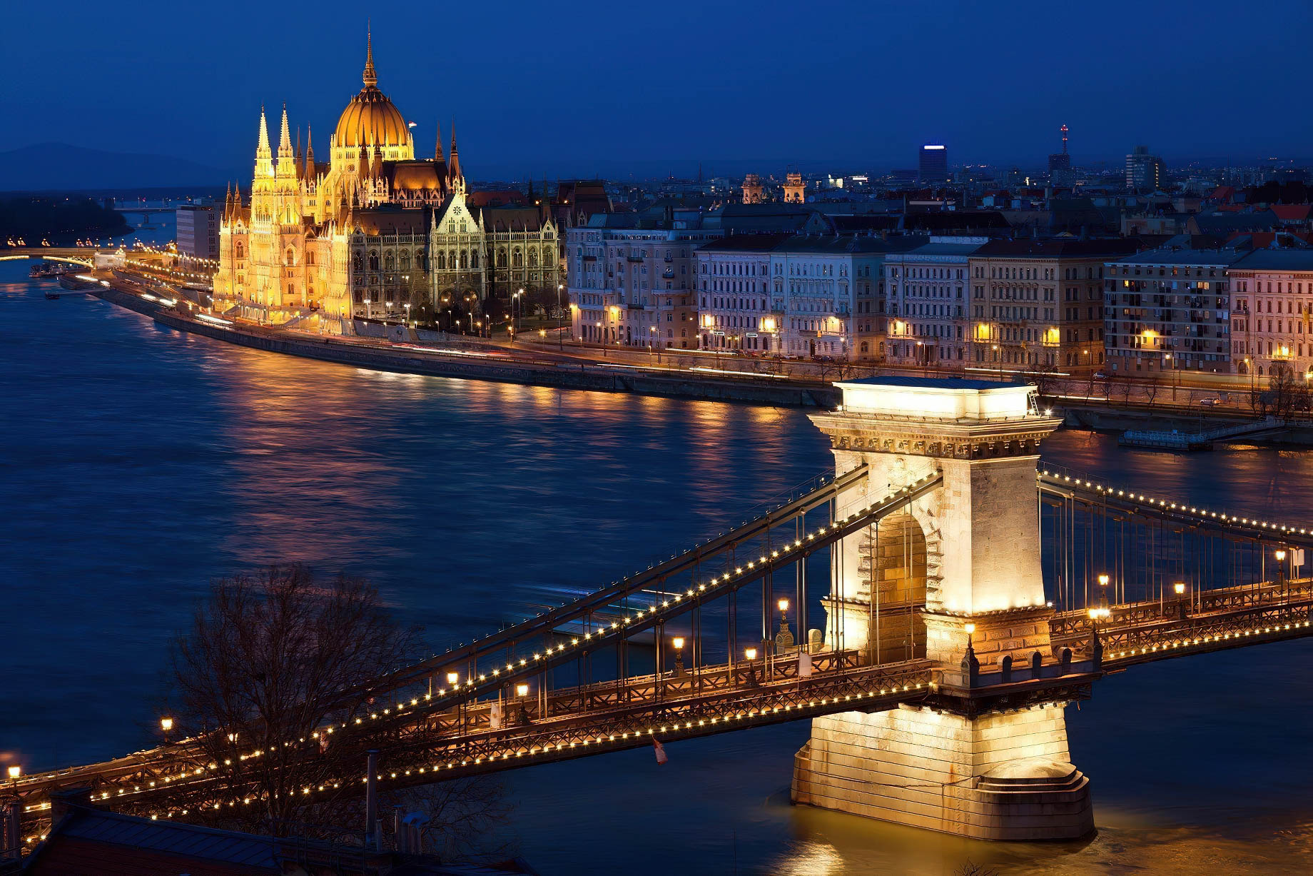 The Ritz-Carlton, Budapest Hotel – Budapest, Hungary – Széchenyi Chain Bridge
