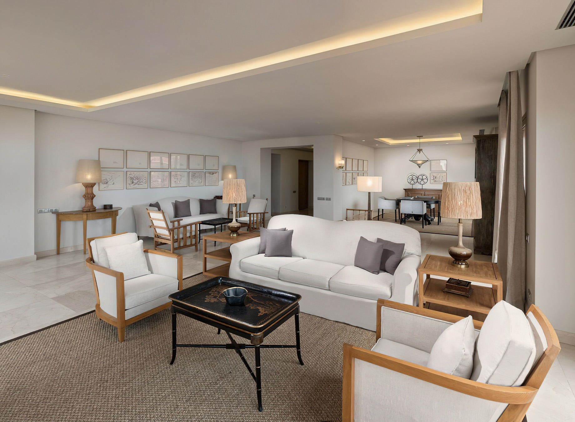 The Ritz-Carlton, Abama Resort – Santa Cruz de Tenerife, Spain – The Ritz-Carlton Suite Living Room