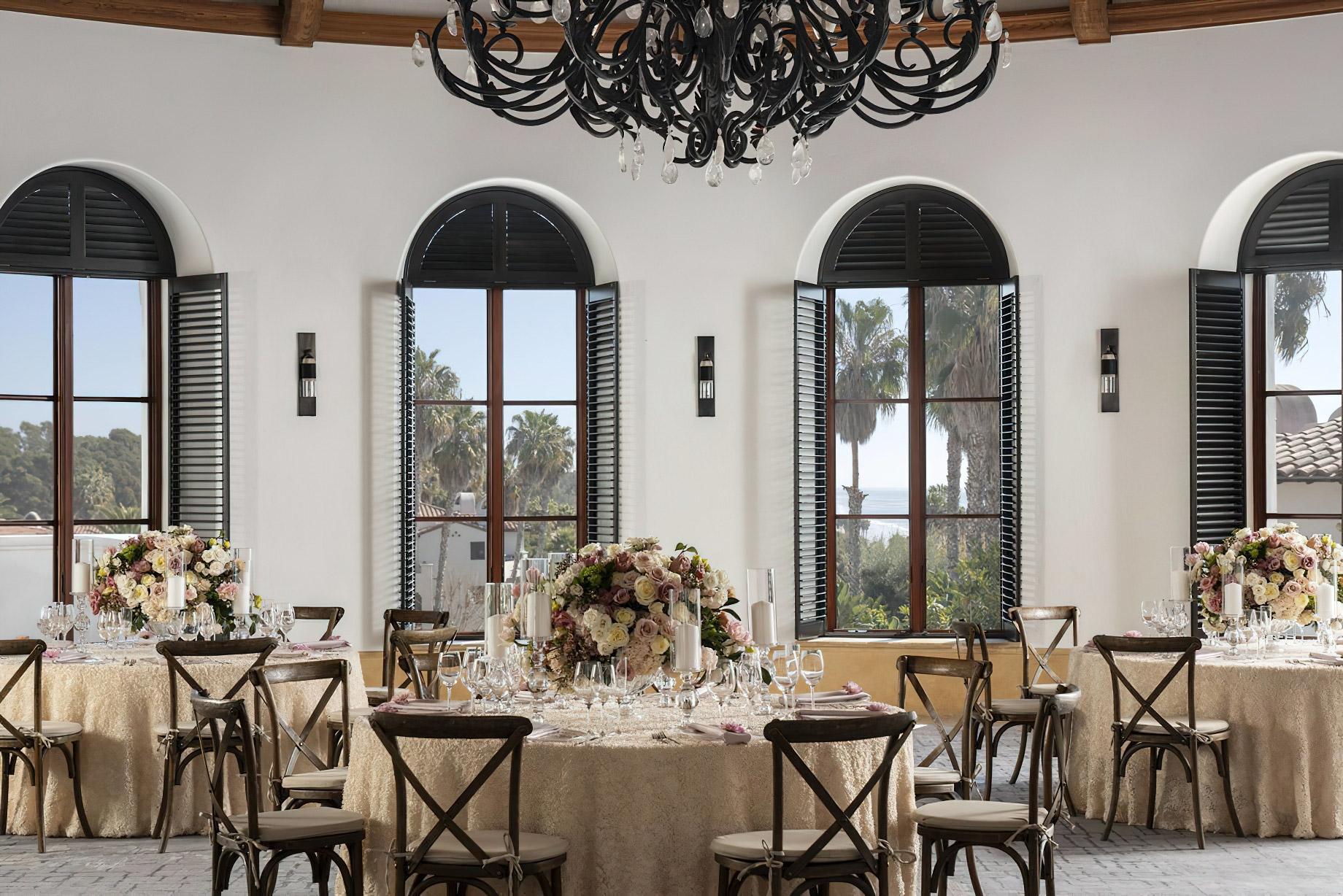The Ritz-Carlton Bacara, Santa Barbara Resort – Santa Barbara, CA, USA – Rotunda Wedding