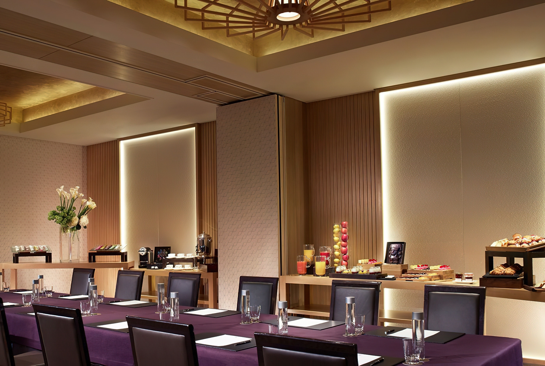 The Ritz-Carlton, Kyoto Hotel – Nakagyo Ward, Kyoto, Japan – Banquet Room Meeting Room Setup