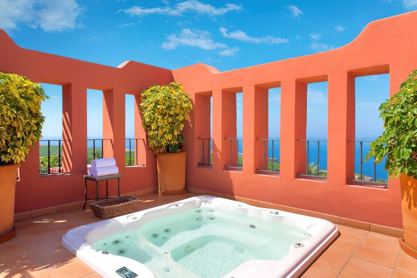The Ritz-Carlton, Abama Resort - Santa Cruz de Tenerife, Spain - The Ritz-Carlton Suite Outdoor Hot Tub