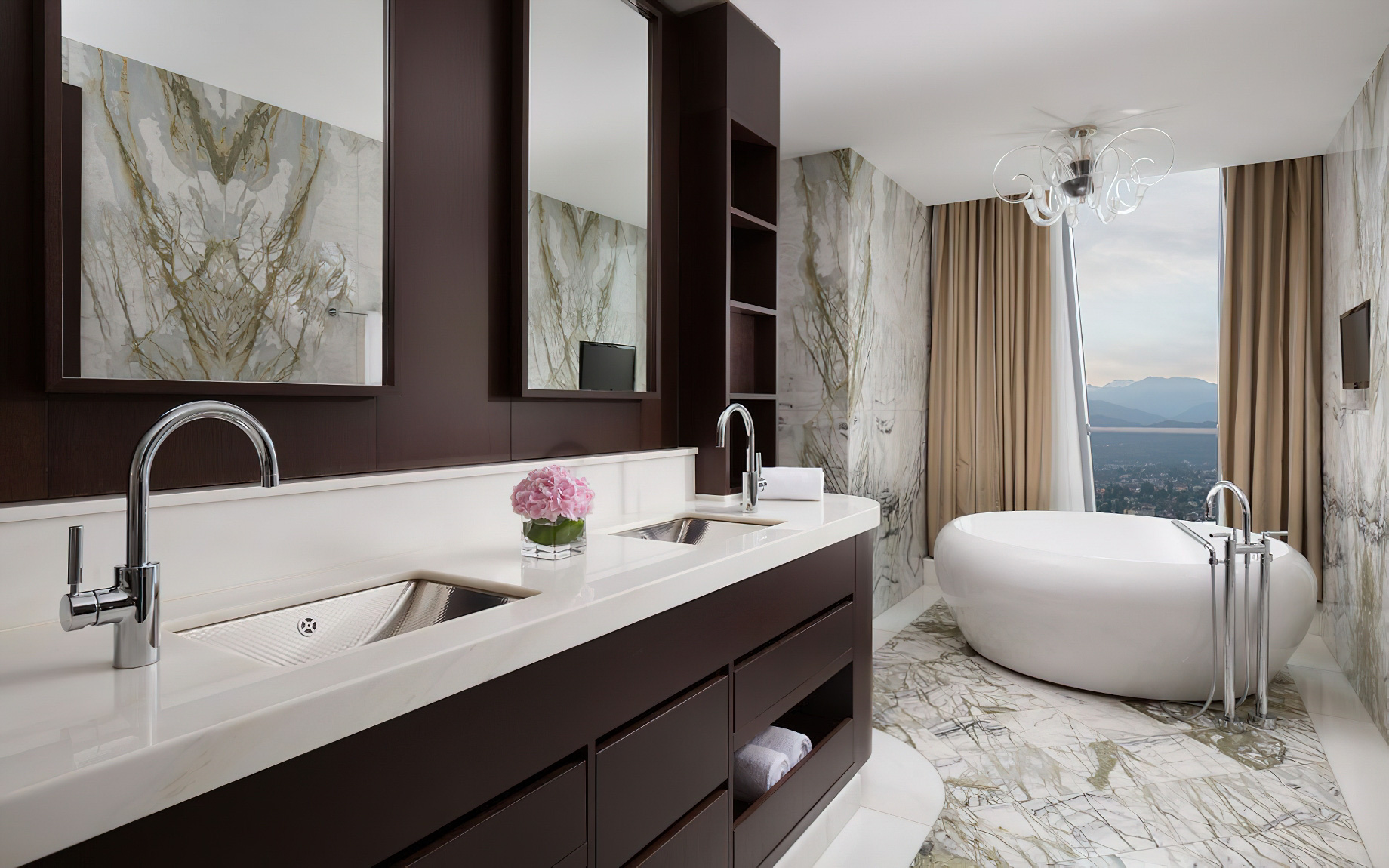 The Ritz-Carlton, Almaty Hotel – Almaty, Kazakhstan – Grand Suite Bathroom