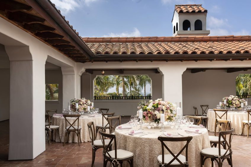 The Ritz-Carlton Bacara, Santa Barbara Resort - Santa Barbara, CA, USA - Rotunda Terrace Wedding