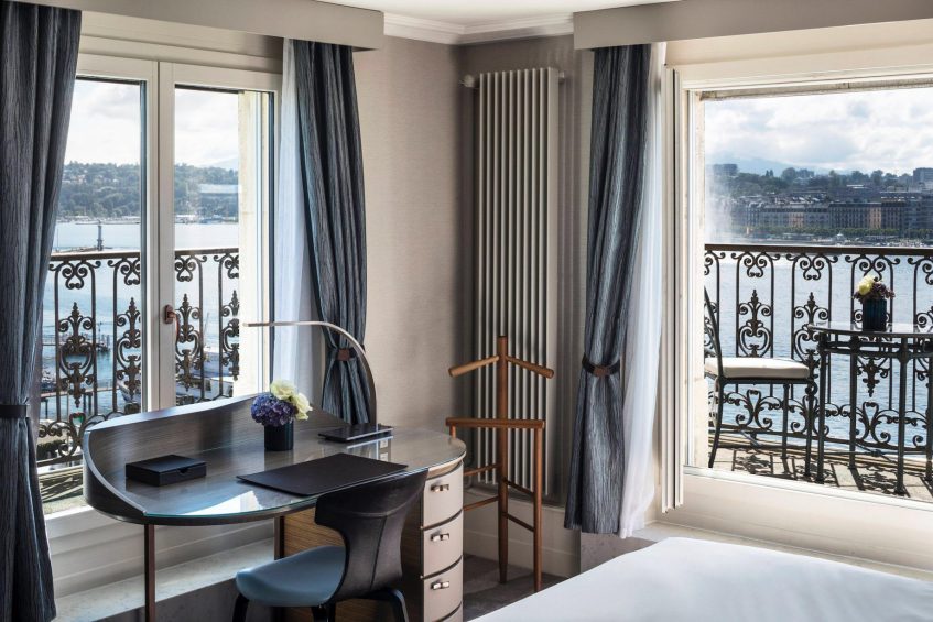 The Ritz-Carlton Hotel de la Paix, Geneva - Geneva, Switzerland - Lake Front Suite View