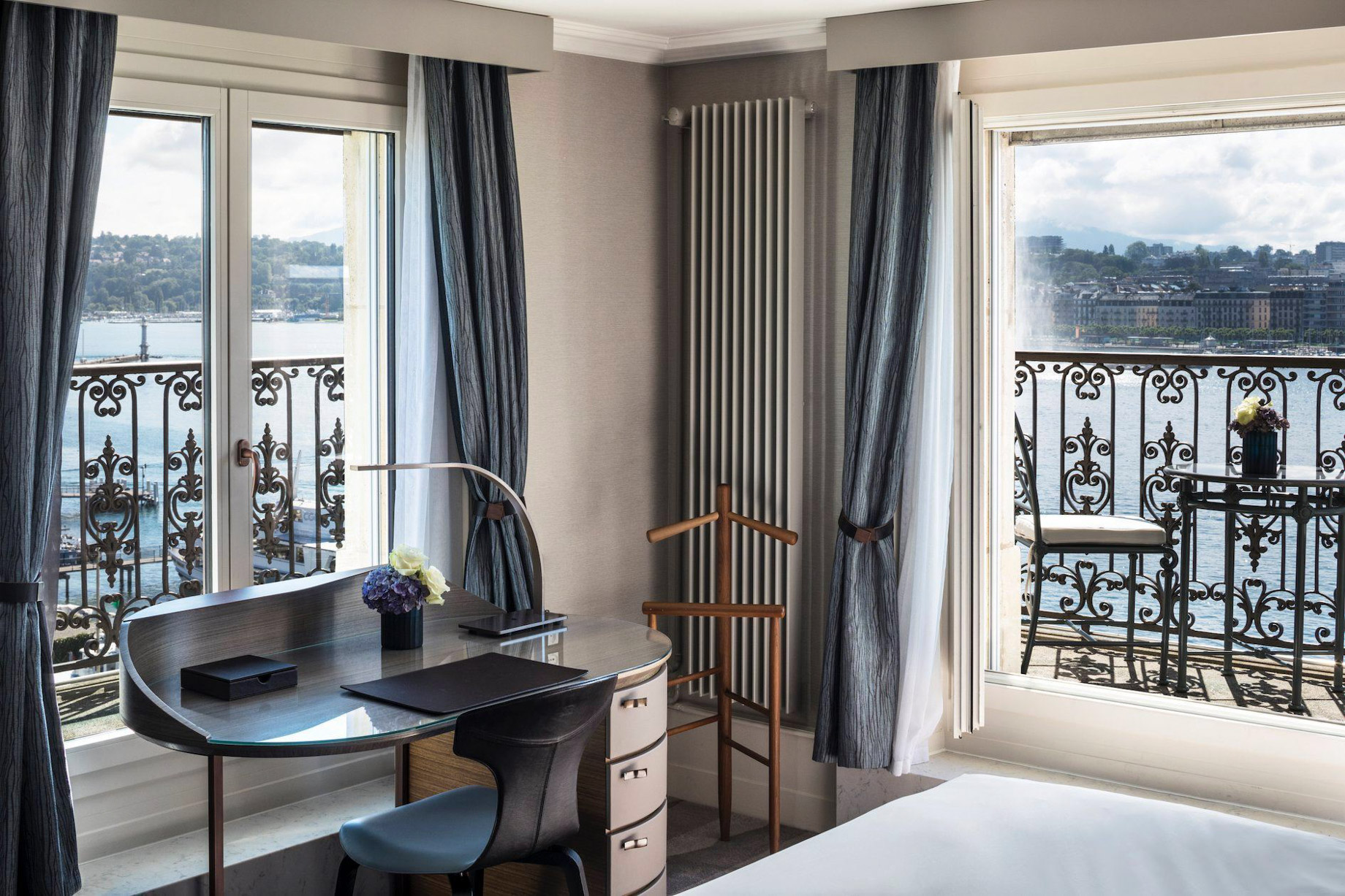 The Ritz-Carlton Hotel de la Paix, Geneva – Geneva, Switzerland – Lake Front Suite View