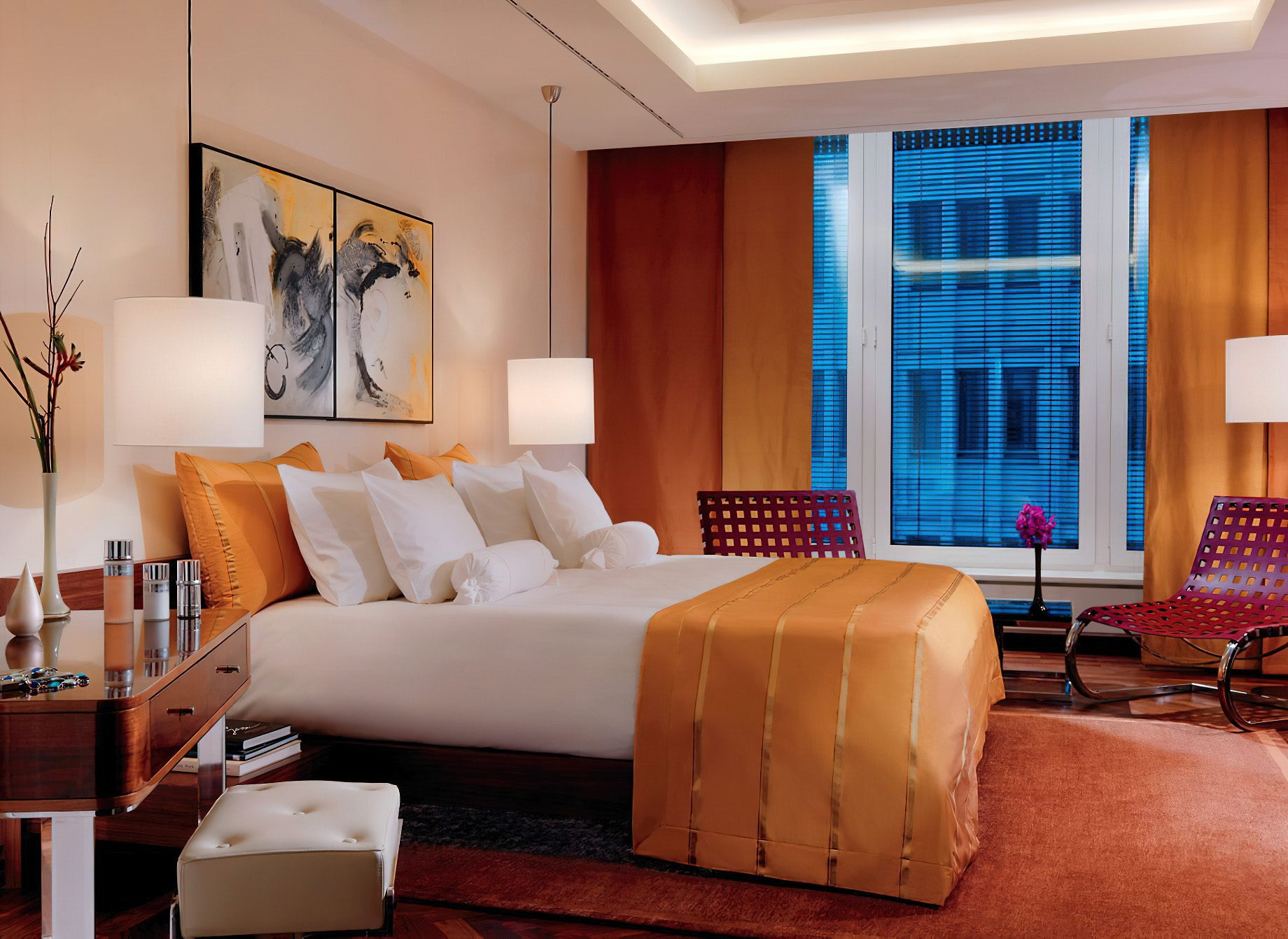 The Ritz-Carlton, Berlin Hotel – Berlin, Germany – The Ritz-Carlton Penthouse Bedroom