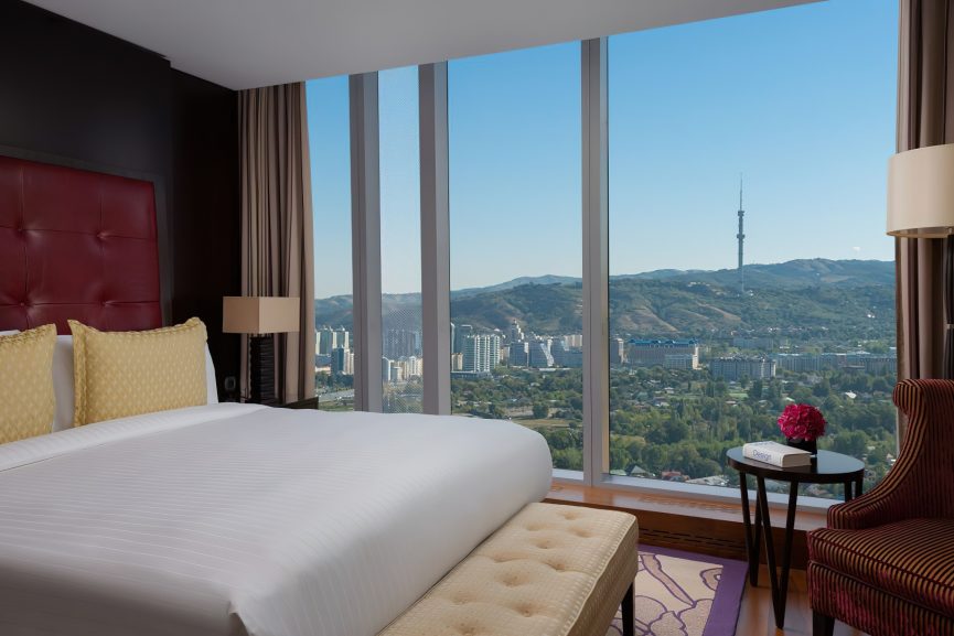 The Ritz-Carlton, Almaty Hotel - Almaty, Kazakhstan - Executive Suite Bedroom View