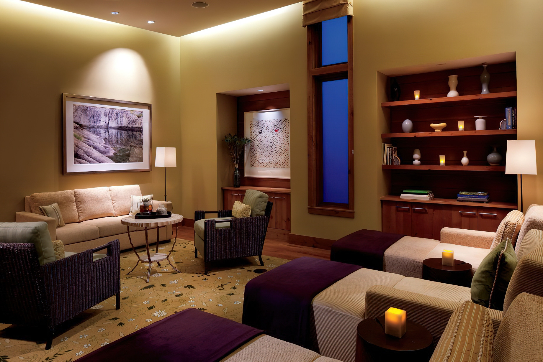 The Ritz-Carlton, Lake Tahoe Resort – Truckee, CA, USA – Spa Lounge