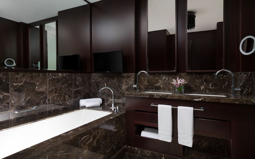 The Ritz-Carlton, Almaty Hotel - Almaty, Kazakhstan - Executive Suite Bathroom