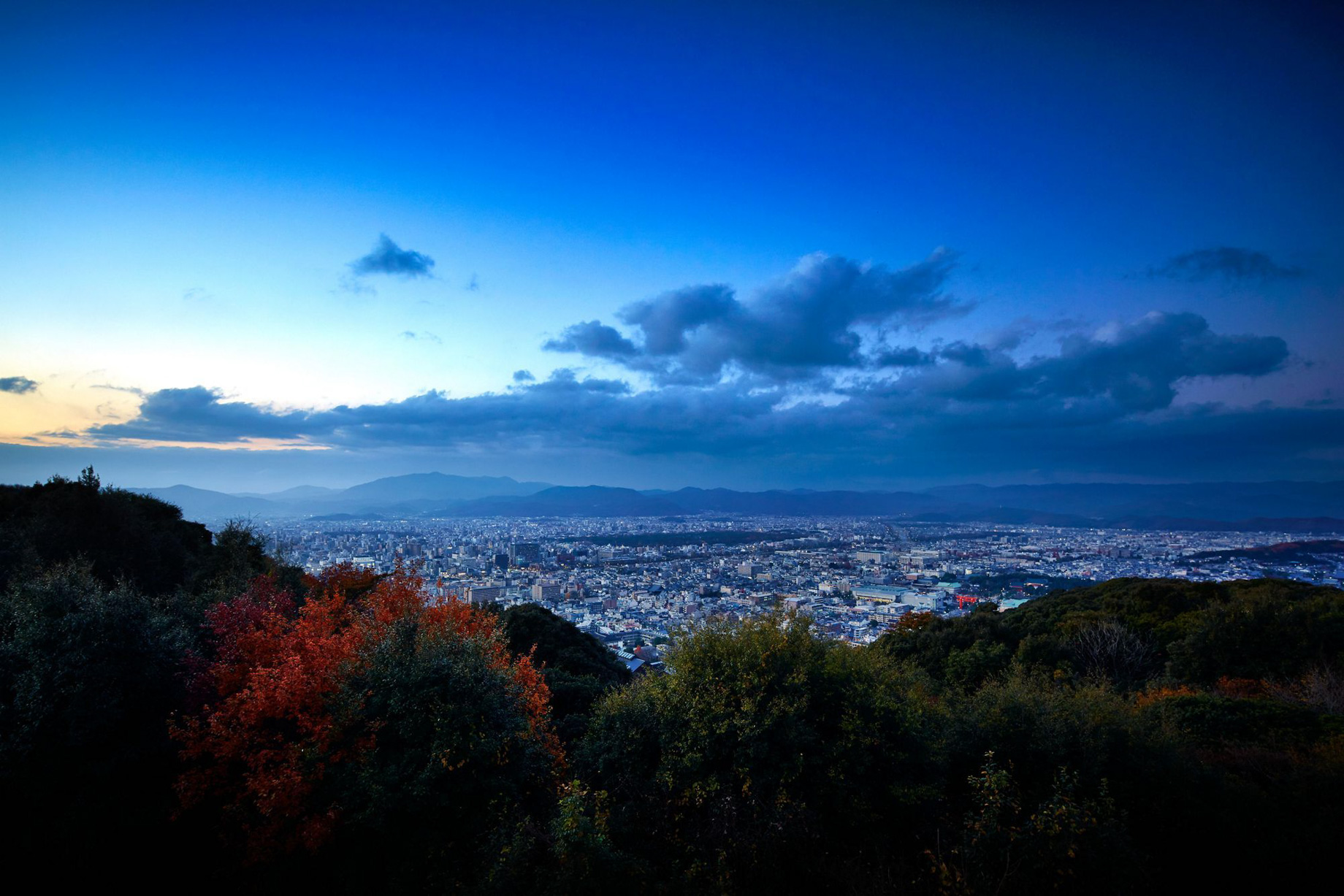 The Ritz-Carlton, Kyoto Hotel – Nakagyo Ward, Kyoto, Japan – Seiryuden Mound View Night