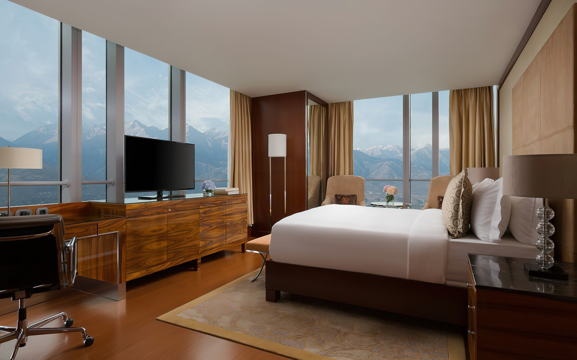 The Ritz-Carlton, Almaty Hotel - Almaty, Kazakhstan - Grand Deluxe Room