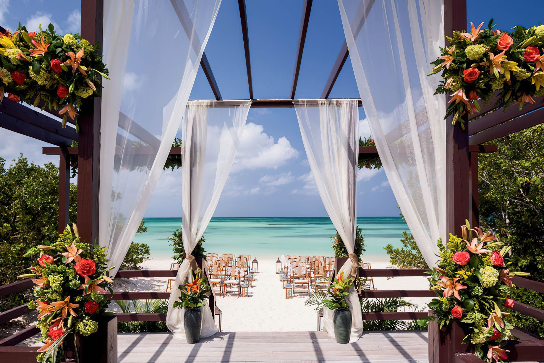 The Ritz-Carlton, Aruba Resort – Palm Beach, Aruba – Beach Wedding