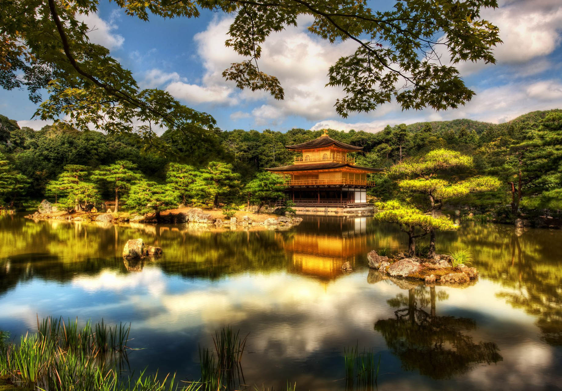 The Ritz-Carlton, Kyoto Hotel – Nakagyo Ward, Kyoto, Japan – Temple Water View