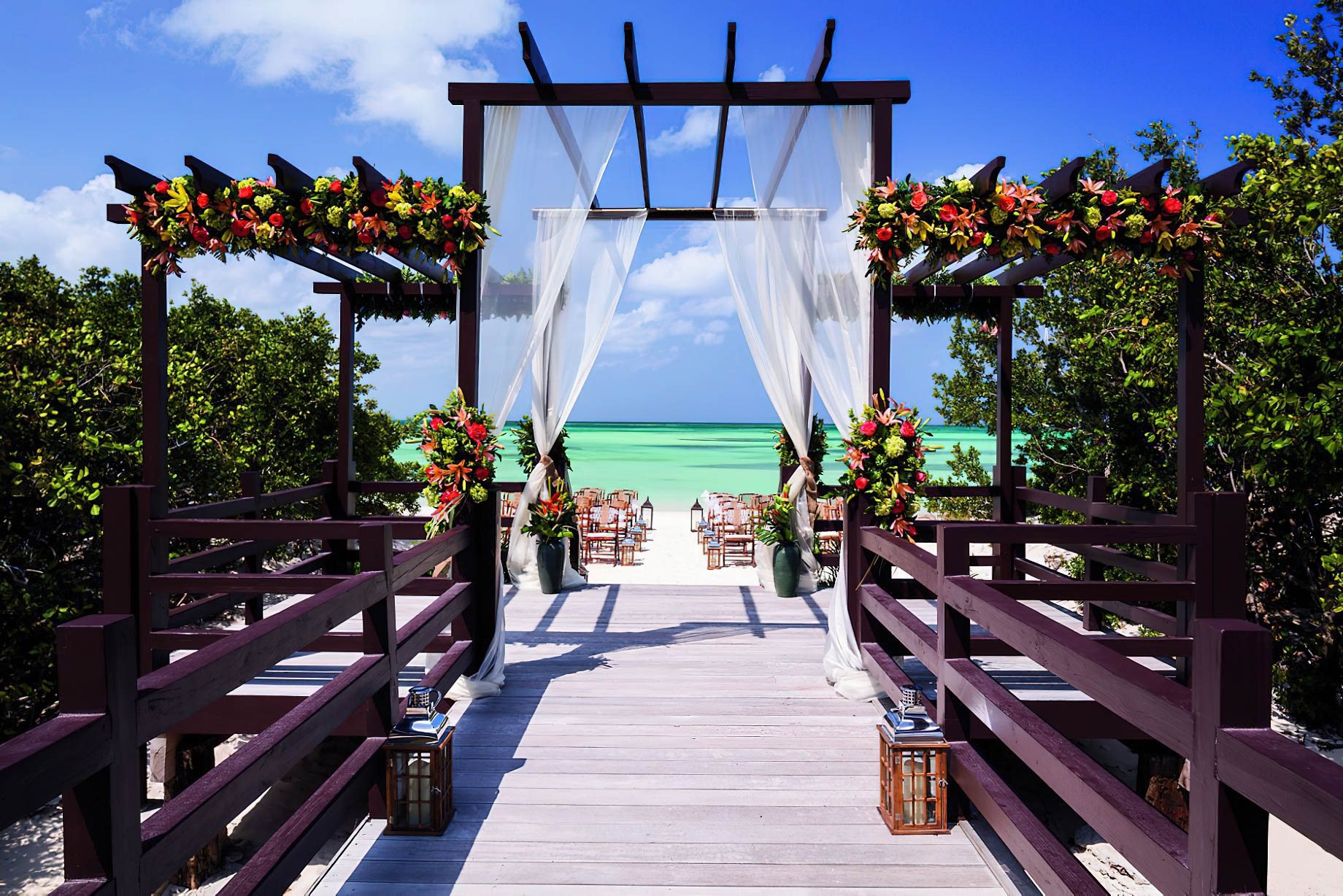 The Ritz-Carlton, Aruba Resort - Palm Beach, Aruba - Beach Wedding