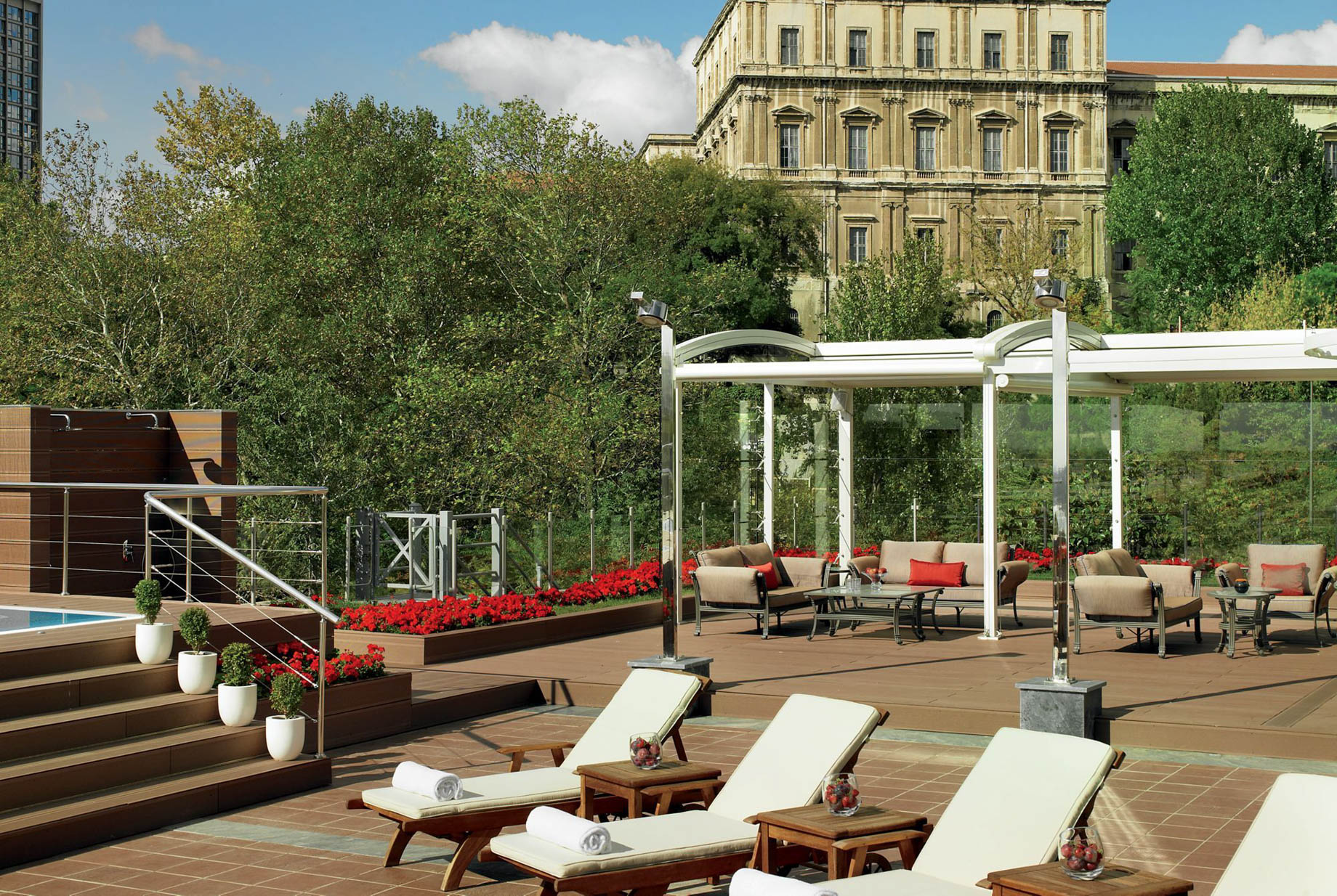 The Ritz-Carlton, Istanbul Hotel – Istanbul, Turkey – Outdoor Pool Deck
