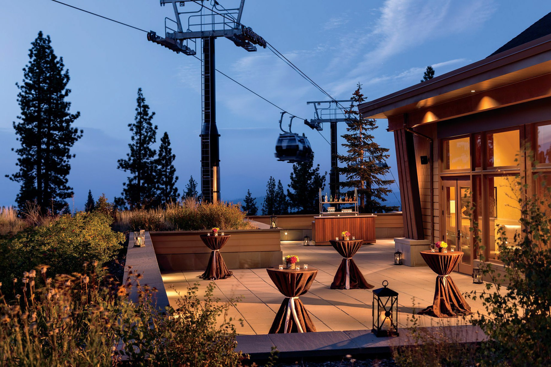 The Ritz-Carlton, Lake Tahoe Resort – Truckee, CA, USA – Outdoor Terrace Venue