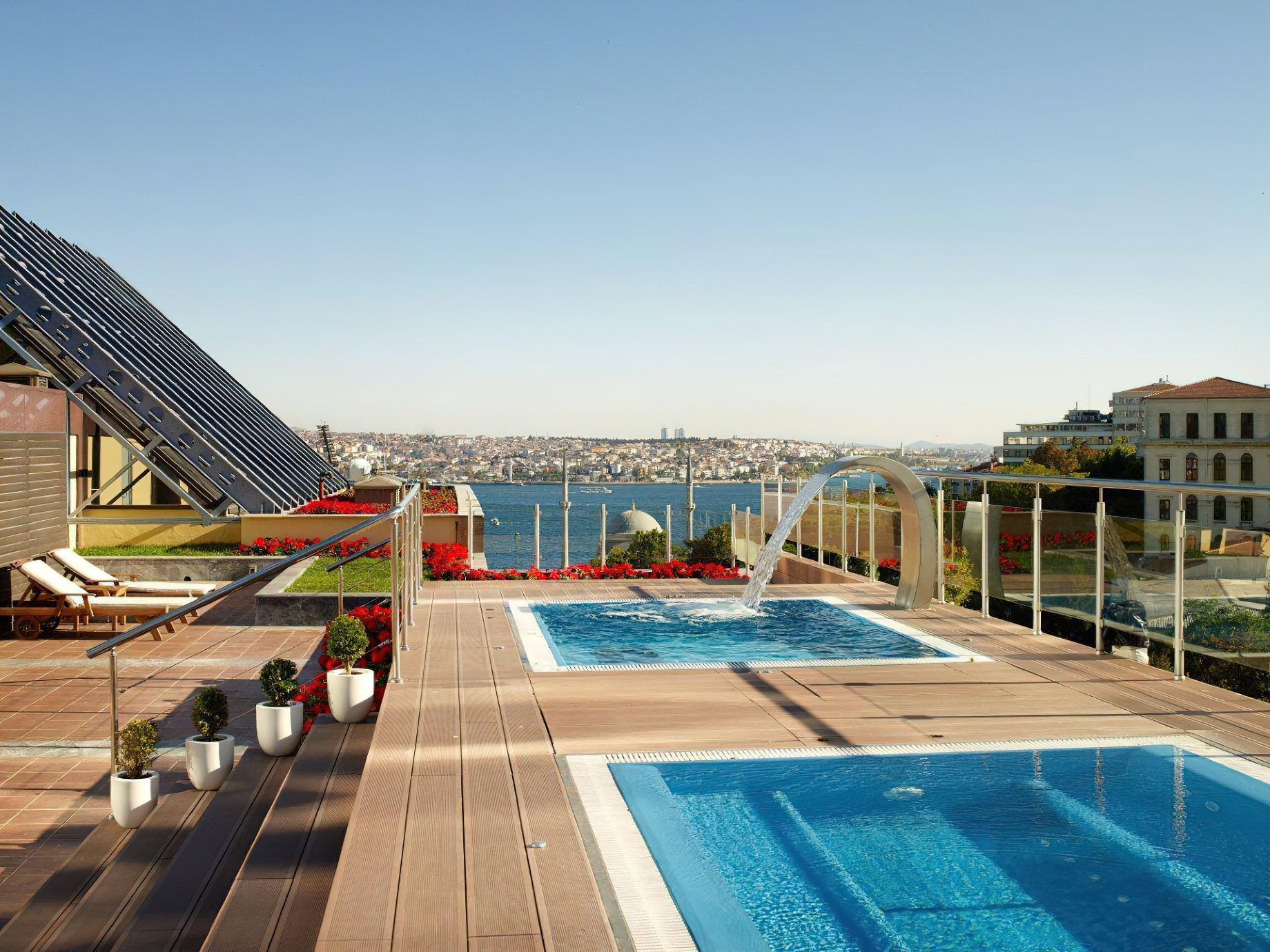 The Ritz-Carlton, Istanbul Hotel – Istanbul, Turkey – Outdoor Pool Deck